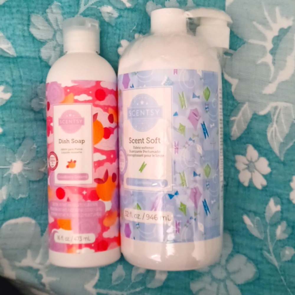 Dish soap and laundry softener